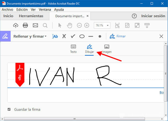 Cómo insertar texto y firmar un PDF con Adobe Acrobat Reader 1 como insertar texto y firmar un pdf con adobe acrobat reader