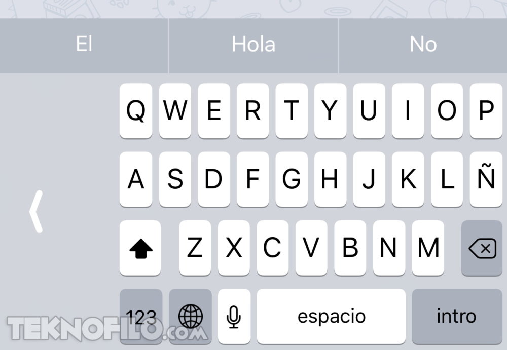 Cómo usar el teclado de una mano de iOS 11 1 como usar el teclado de una mano de ios 11